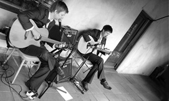Wedding acoustic duo Bristol